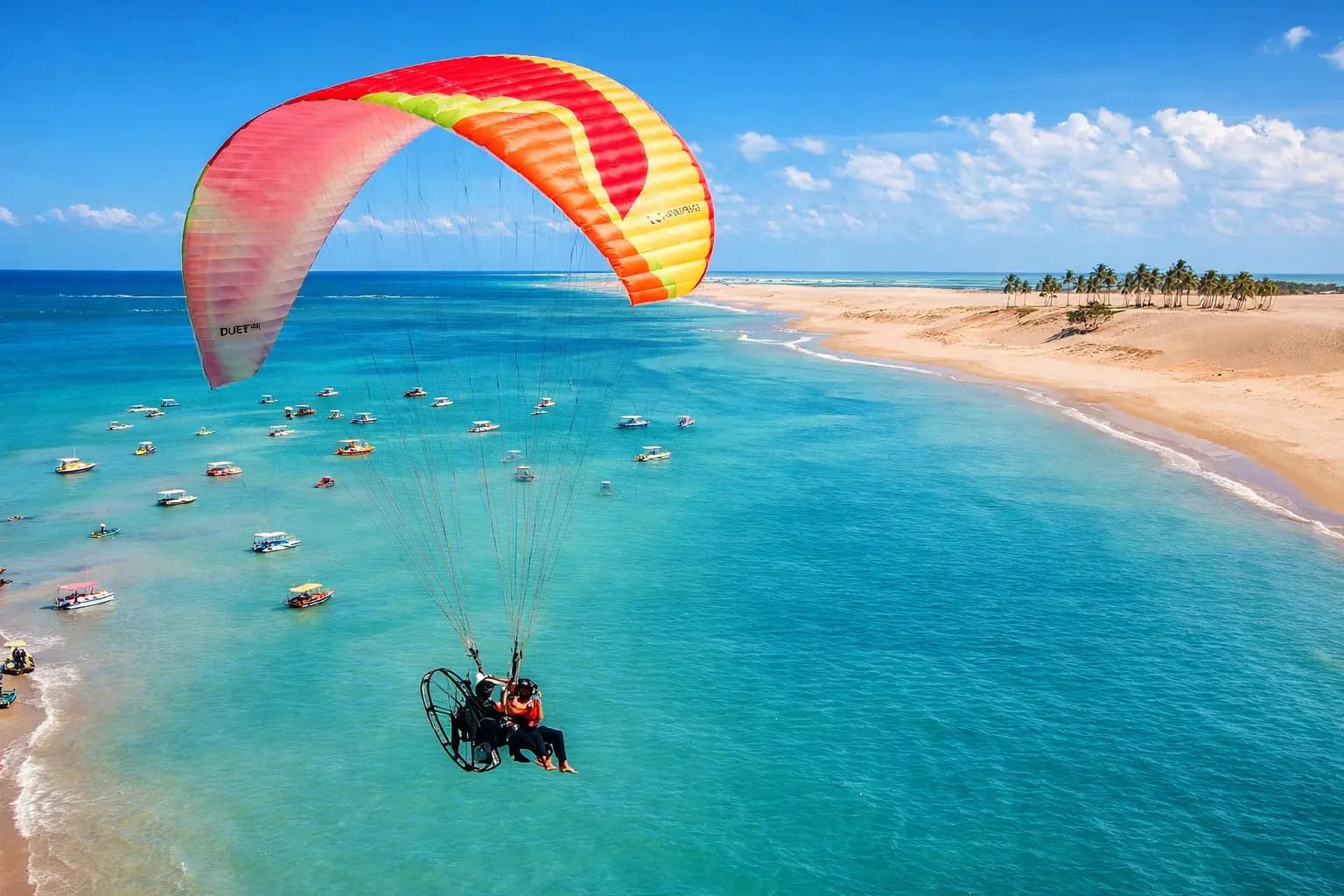 Voo de Paramotor